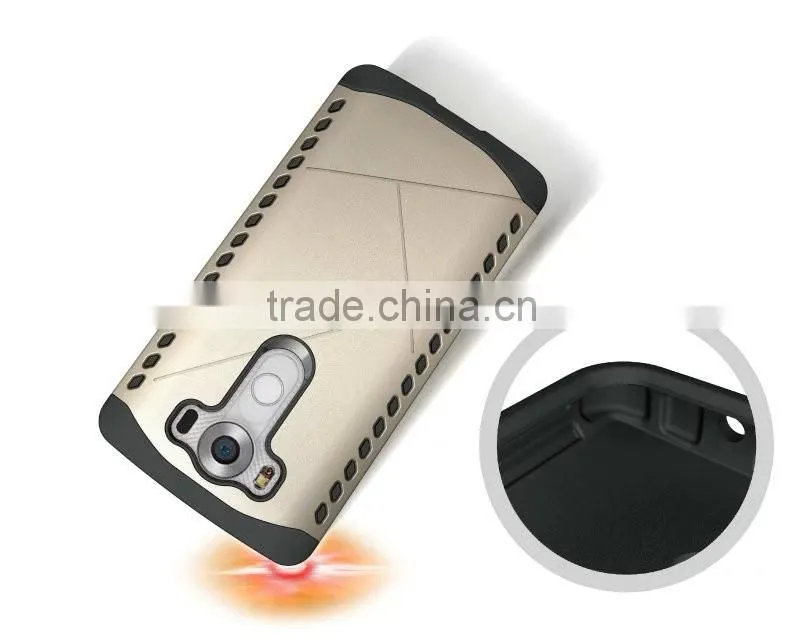 Shockproof 2 in 1 Shield Compatible with Mobile Phone Cases For LG pro