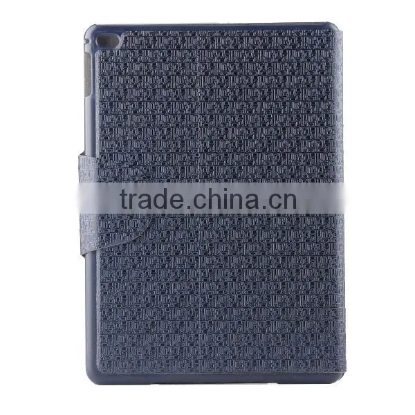 2014 new products fashion pu leather wallet case cover for apple ipad 6 D0141