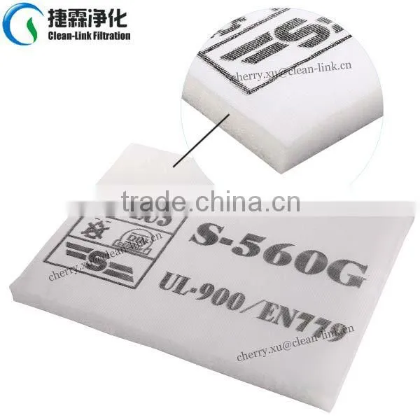 Guangzhou 560G White Paint Booth Ceiling Filter