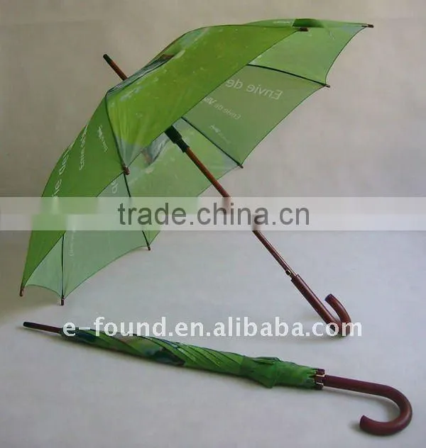 Wooden Handle Umbrellas