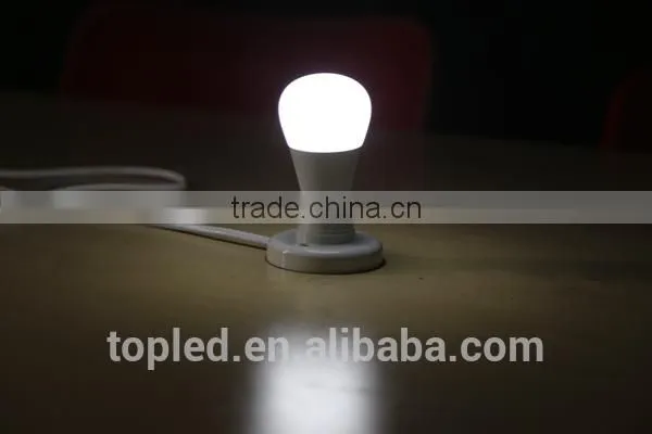 2015 7W milky white unique designed smd e27 led bulb