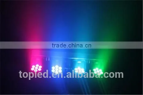 T-bar/Stand/Carrying Bag/Footswitch 4 Par System RGB 28x3W LED Stage Light