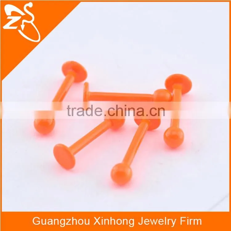 Internally Threaded Labret Studs 316 L Stainless Steel Labret Lip Ring Ball Spike Stud Piercing Jewelry