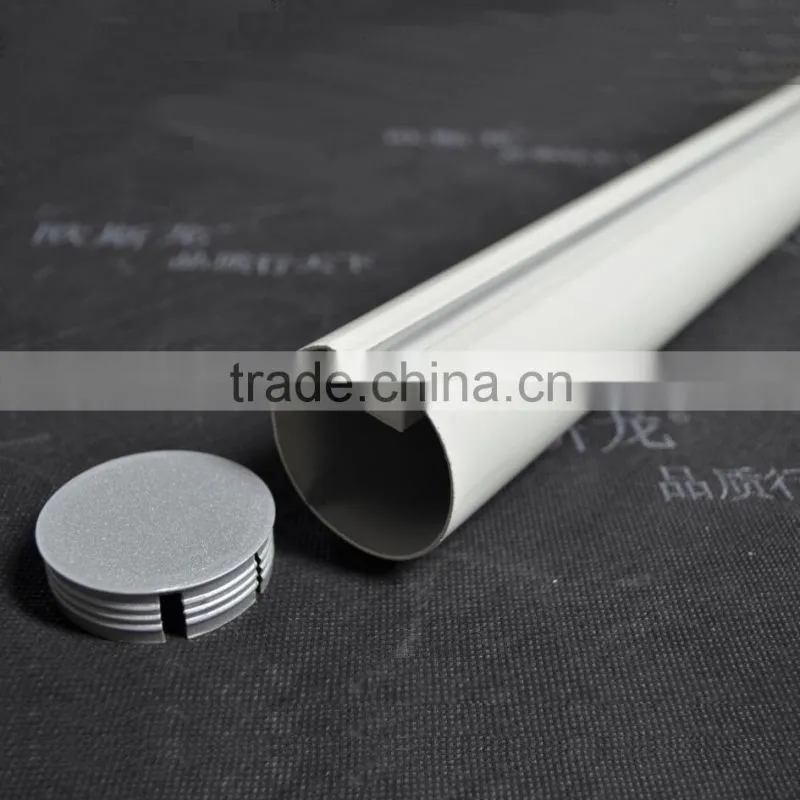 Used In Brasilia International Airport Commercial Suspended Ceiling Aluminum Round Pipe Ceiling