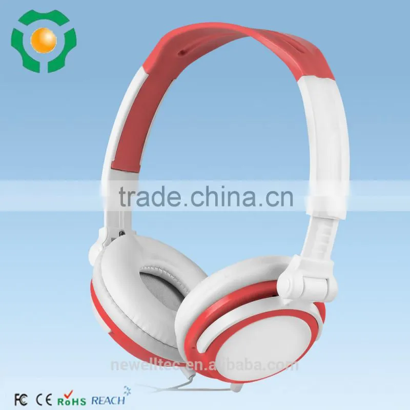 2015 hot newest style on-ear high quality headphone noice cancelling headphone