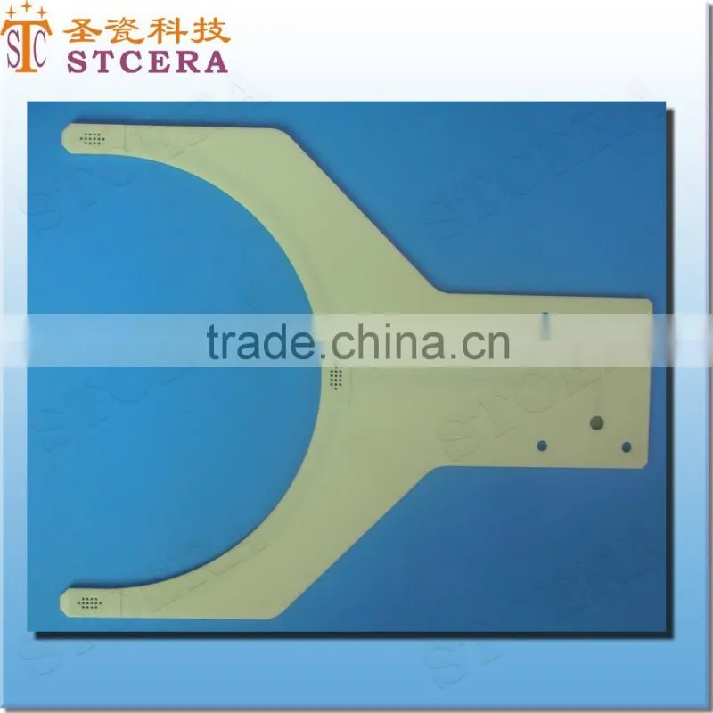 STCERA Industry High purity 99.5% Alumina Ceramic cnc robot arm