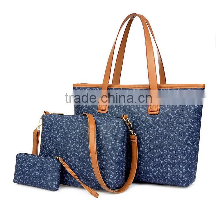 3pcs In a Lot Popular Ladies Handbag,Shoulder Bag And Clutch Set