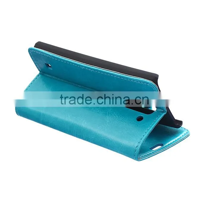 Wholesale Flip Cover Leather Case For LG Spirit H440N ,For LG Spirit H440N Book Cover Stand Case