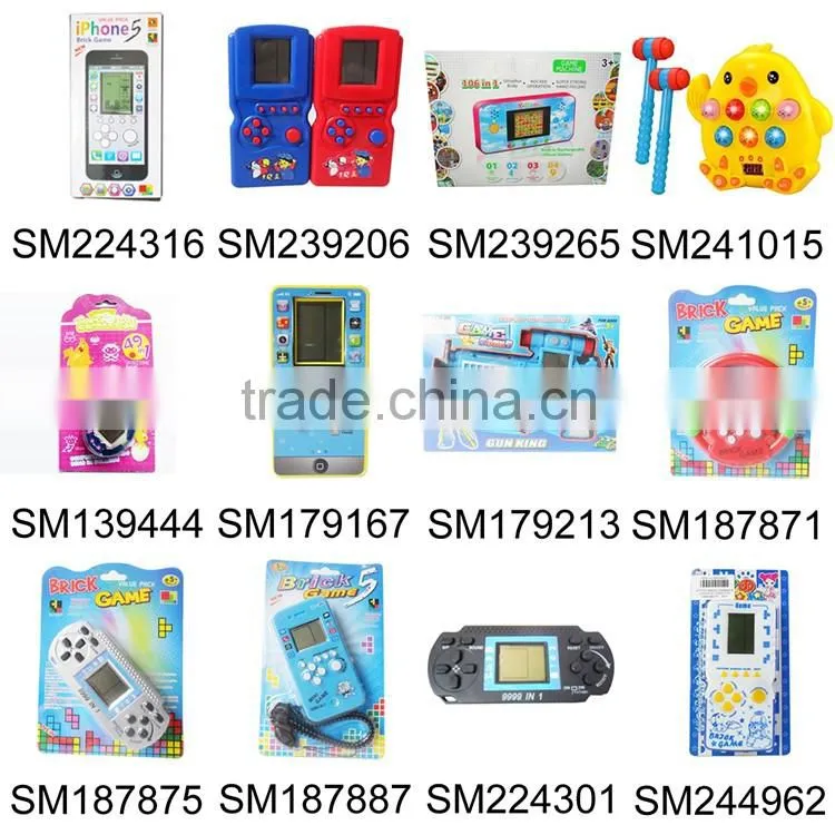 Top quality fashionable plastic pop game player for kids