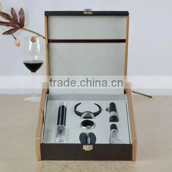 luxury wine air pump opener set