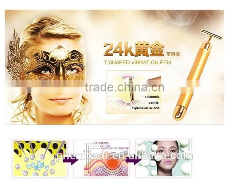 T Shape 24K Lifting Beauty Esthetic Bar with CE approval