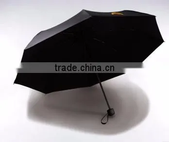 100% UV High standard mini Anti SPF 100 3 Folds Manual Logo Printing Umbrellas
