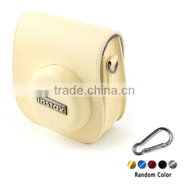Yellow Fujifilm Instax Mini 8 Instant Camera Polaroid 300 PU Leather Bag