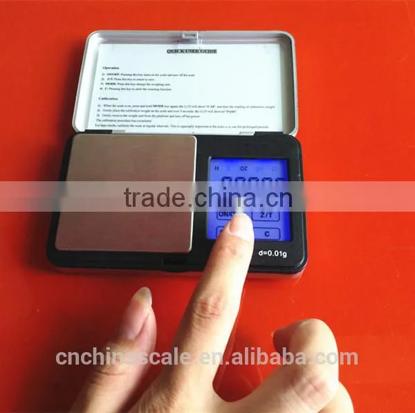 High precision mini fashion design pocket scale