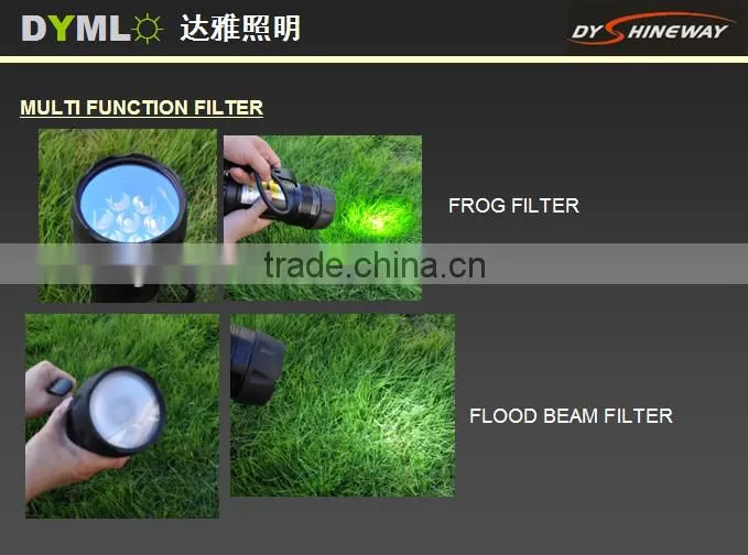 most bright 7pcs*T6 70W LED diving light with professional piezoelectric switch system