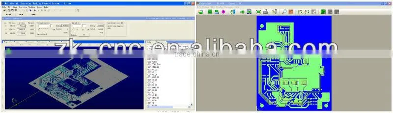 Mini CNC PCB Router ZK-3030 300*300MM