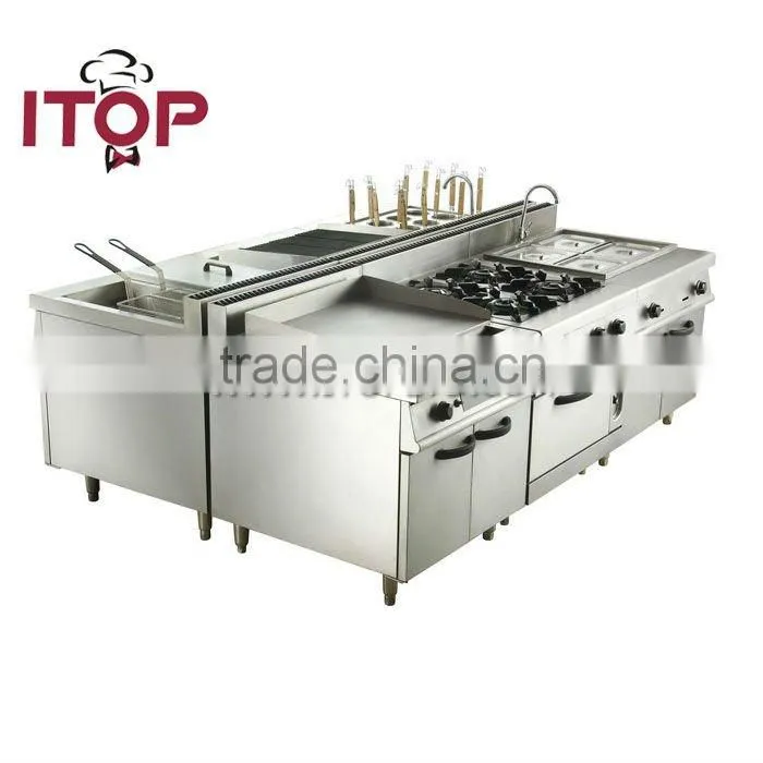 strong and durable with cabinet gas griddle