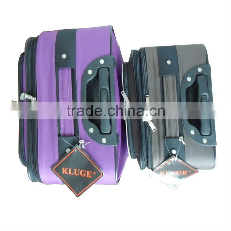2014China alibaba cheap 2 SETS EVA NEW DESIGN LUGGAGE