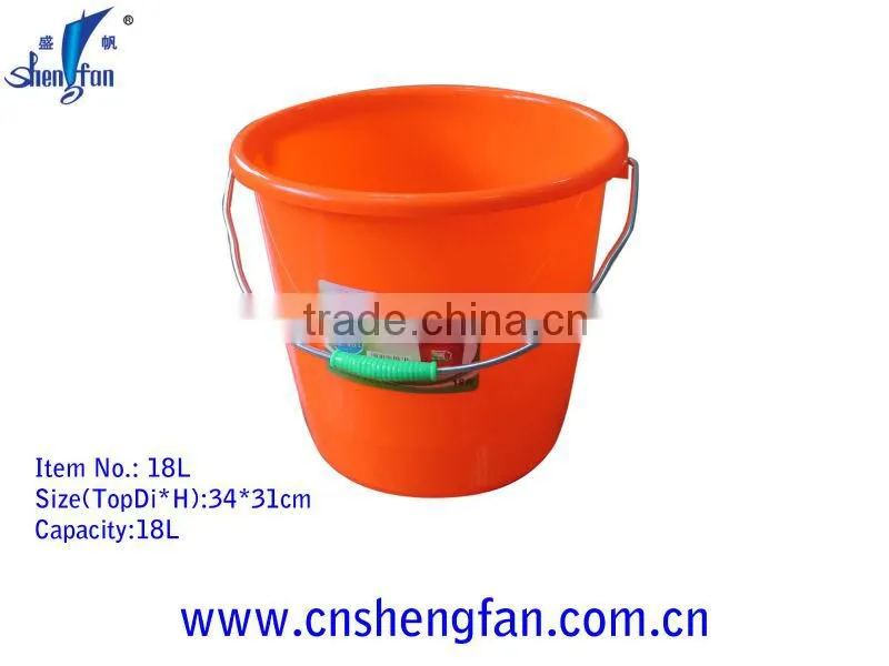 plastic strong bucket 22L