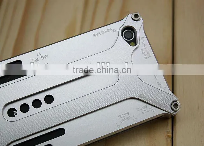 high quality novelty Durable Aluminium Metal Bumper Cover Case for iphone 4 4S
