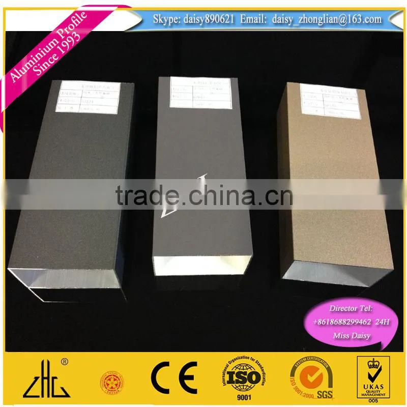Brillance PVDF Coating Aluminium windows guangzhou ,Australian Standards Modern wood grain aluminium window