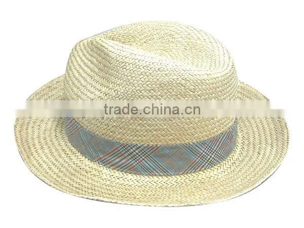 Khaki man straw cap