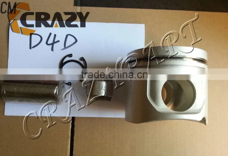 Diesel engine DEUTZ D4D piston for VOLVO EC140B excavator spare parts,D4D engine parts