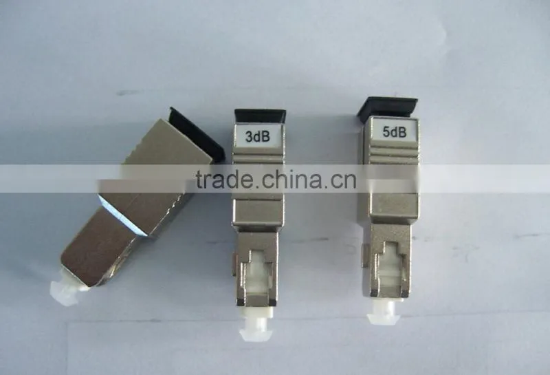 Supplier Metal Material Fibra Optic Attenuator SC 1310nm 0-30db