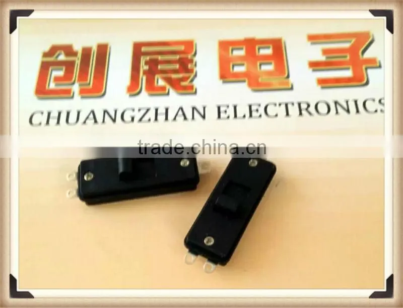 Slide switches / sliding blower switches / hairdryer wave switches / hair straightener band switches / lamp wave switches