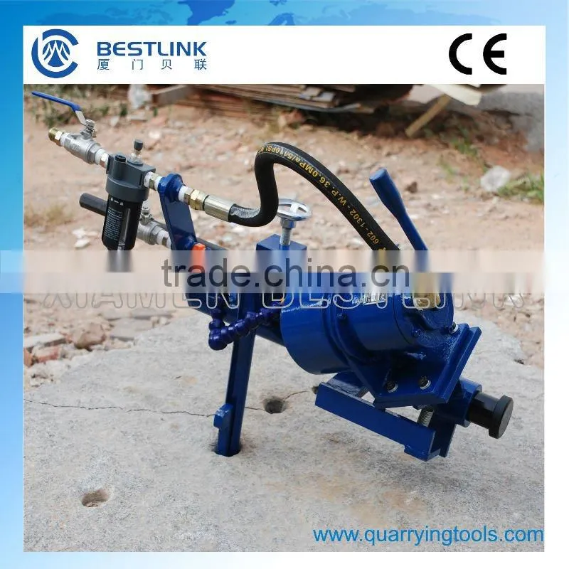 Pneumatic integral drill rod grinder and chisel bits grinding machine with CE certificate