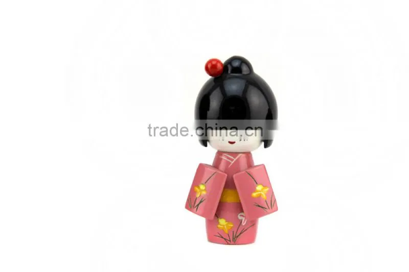 pure handcraft red custom polymer clay doll made in China for decoration or gifts