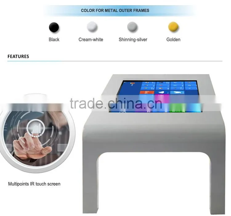 42 Inch All In One PC Touchscreen Table