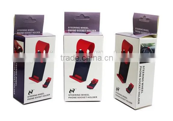 2015 Hot Products Universal Car Steering Wheel Mount phone holder
