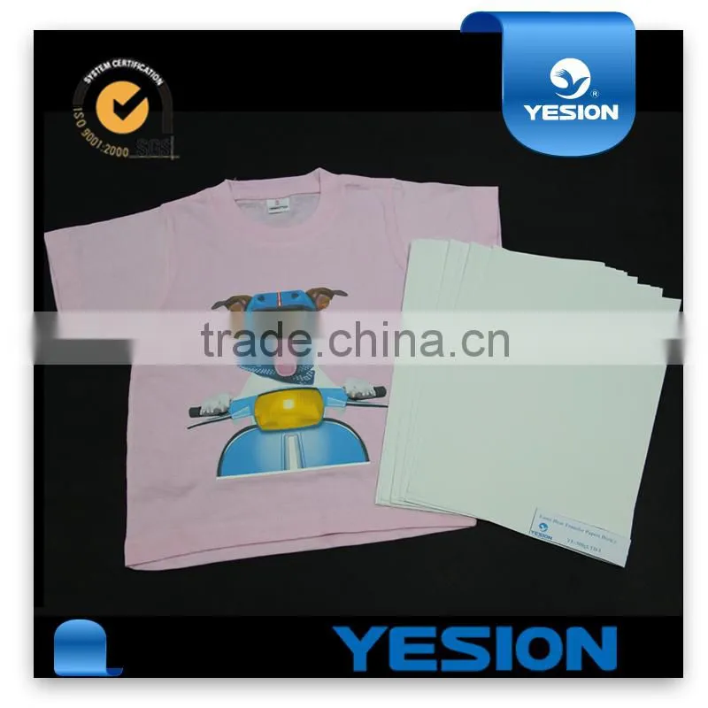 2016 factory good quality t shirt transfer paper