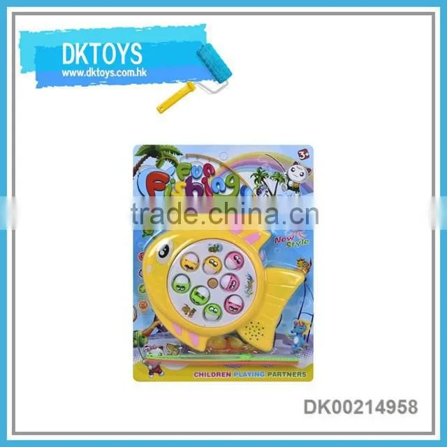 BO plastic material fishing toy set bo fishing game for kids