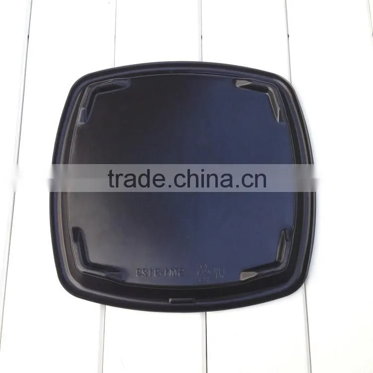 SM1-3123A Clear Plastic Party Tray With Lid