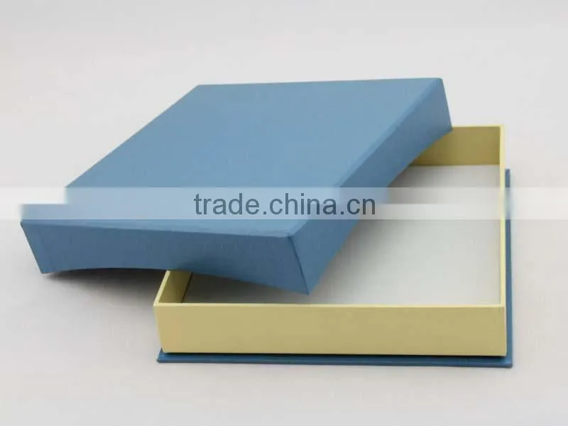 Custom paper jewelry box / Lid and base square cardboard jewellery boxes for jewellery hot sale