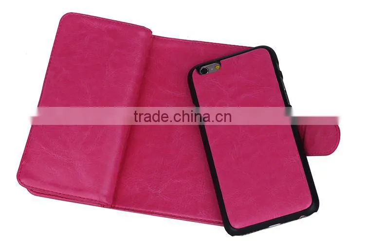 Wholesale Cell Phone Case For iP 6/Wallet Leather Cell Phone Case