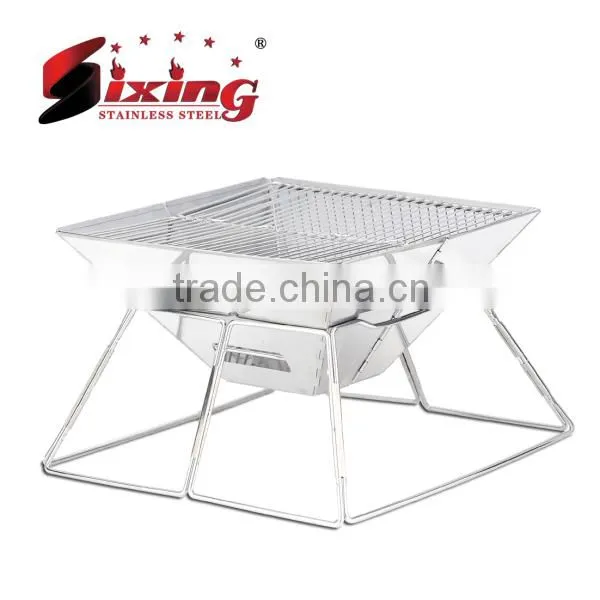 Portable Stainless Steel BBQ Grill