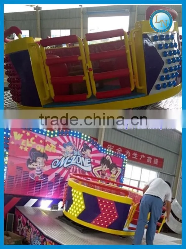 Super attractive break dance! Lino amusement equipment mini tagada disco for sale