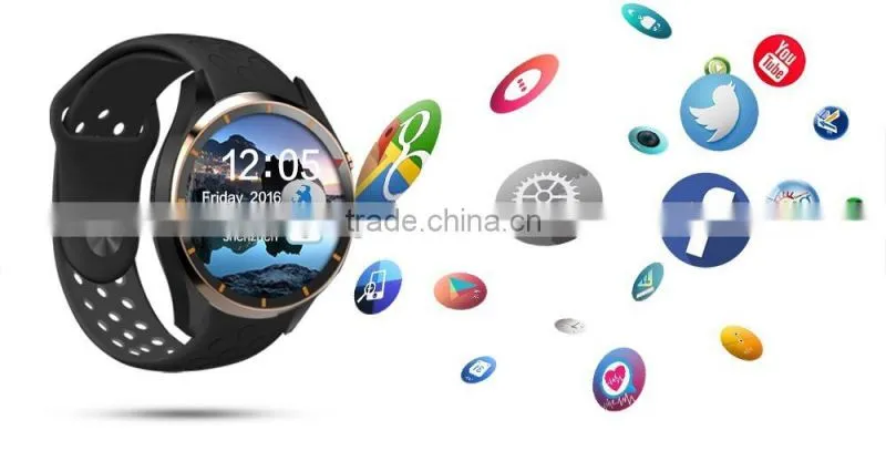 Smart Watch I3 Android 5.1 MTK6580 Google s Heamaprt rate monitor Pedometer G-sensor Wifi GPS for smart phones