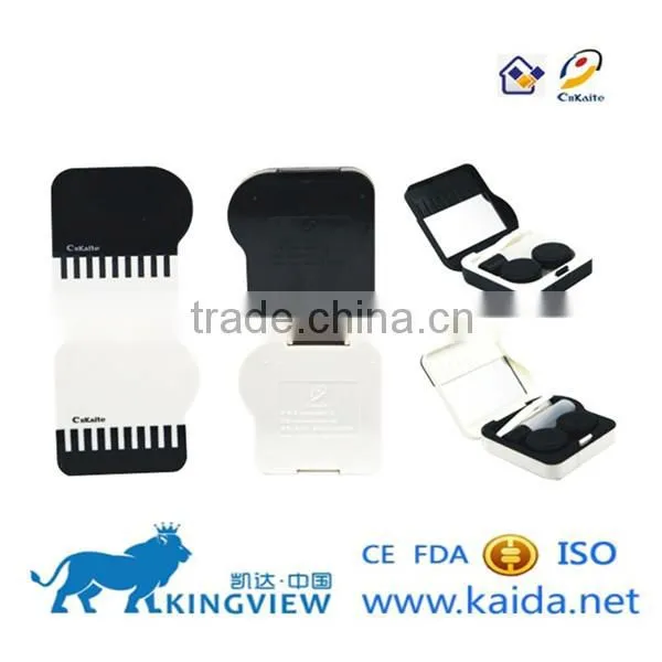 cute contact lens cases fashion piano lenses box