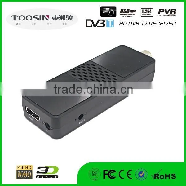 factory cheap price mini DVB T2 HD 1080p fta TV receiver digital decoder set top box