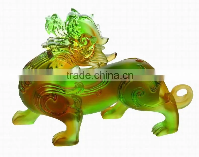 Chinese Fengshui Crystal Decor-Pixiu 4