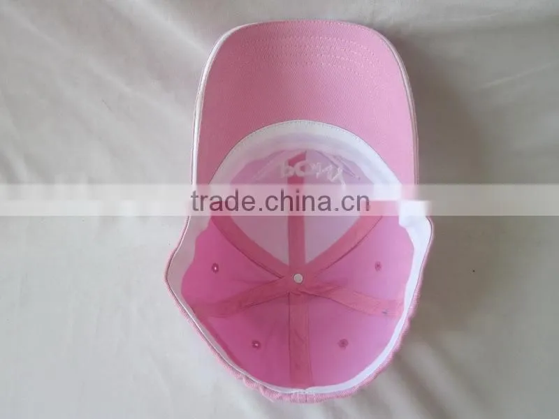 100% Cotton/Polyester flex fit/spandex baseball cap