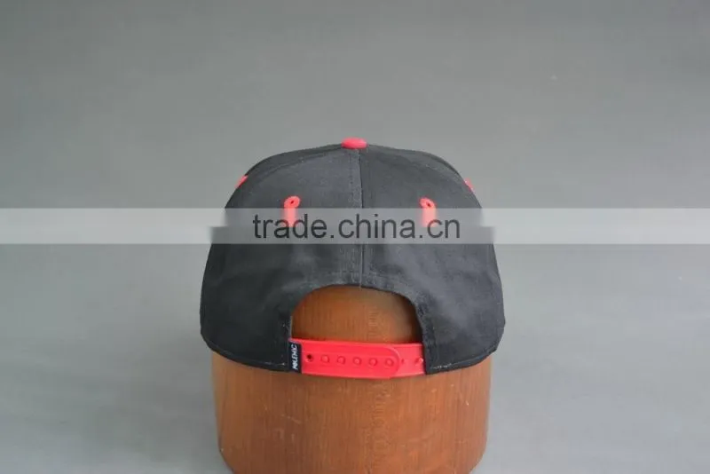 Hi quality custom 6-panel snapback caps with embroidery logo
