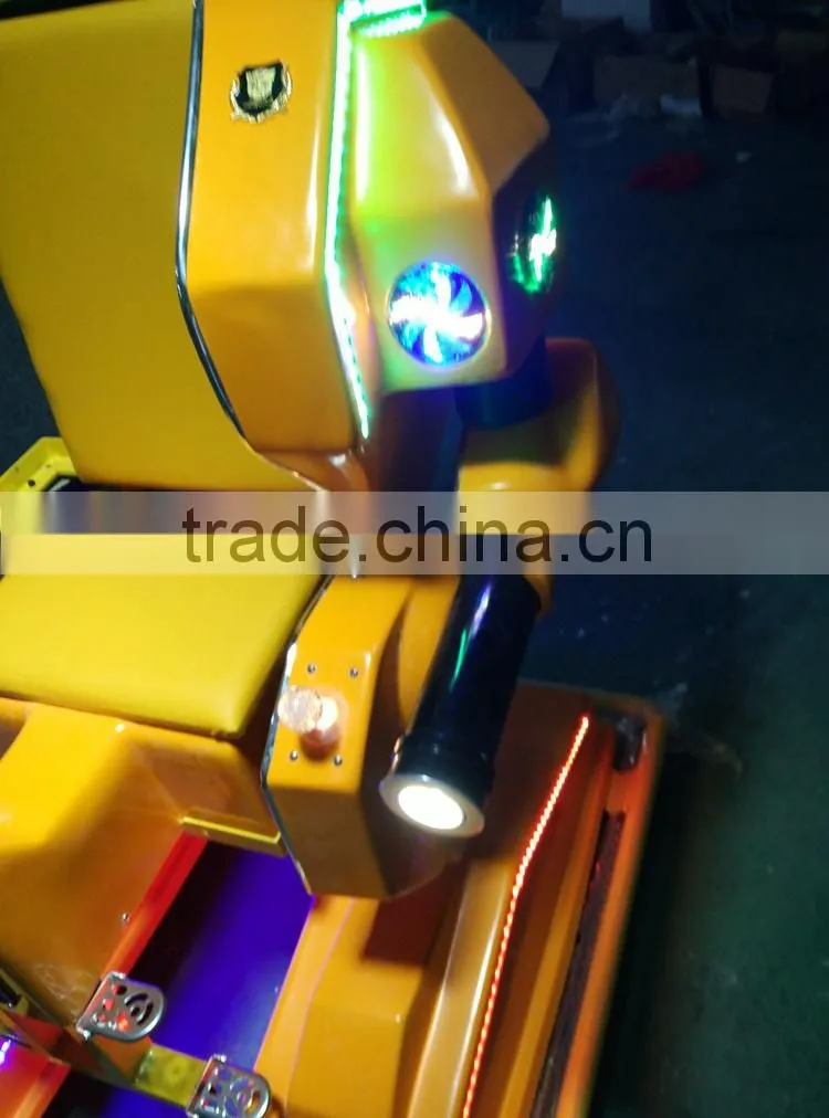 CE proved 360 degree rotating robot amusement machine kiddie ride arcade game machine for game center