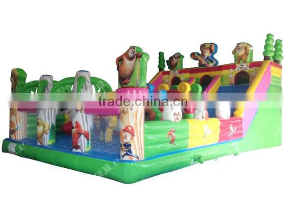 Santa Claus Inflatable Toys Homing Game