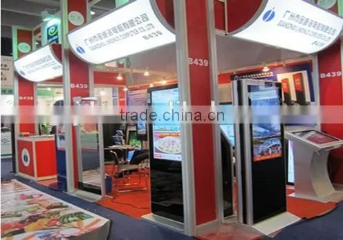 32inch interactive LED player with metal keyboard