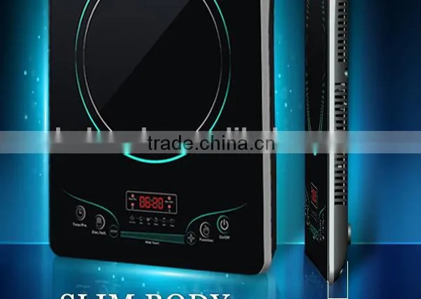 Kitchen appliance 4 digit display induction plastic body cooker Electric induction cooker